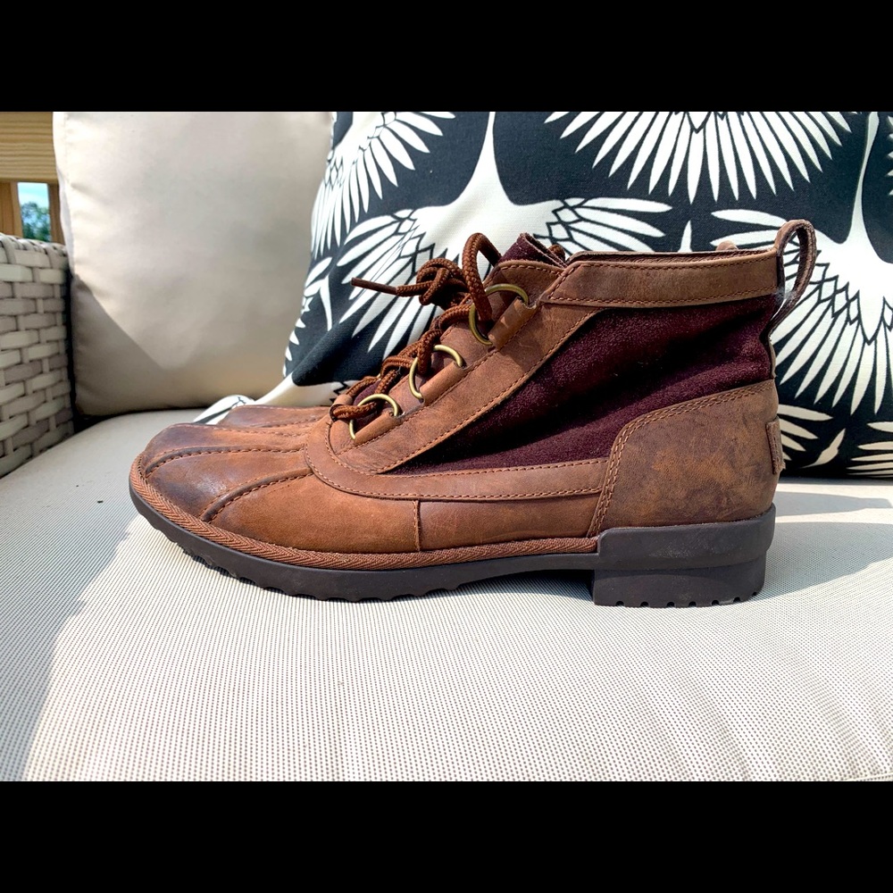 UGG Waterproof Heather Duckie Leather Boot